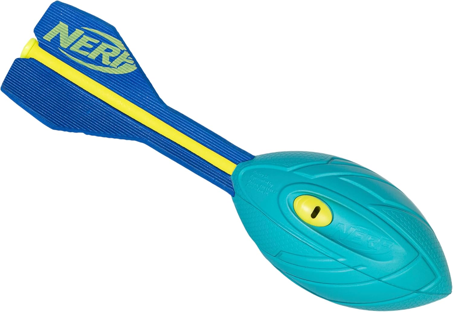 Nerf Vortex Aero Howler Neon Foam Ball, Classic Long-Distance Football, Nerf Vortex Aero Howler Neon Foam Ball, Classic Long-Distance Football, Flight-Optimizing Tail, Whistling Sound, Indoor & Outdoor Fun (Amazon Exclusive)